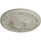 Ekena Millwork Tristan Ceiling Medallion (Fits Canopies up to 6 1/4"), 32 3/8"OD x 3 1/2"P, Pot of Cream Crackle CM32TNPCC - alternate 4